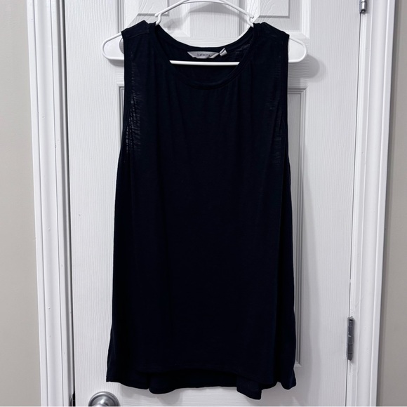 Athleta Solid Black Athletic Tank Top Women’s Size XL - Picture 2 of 7